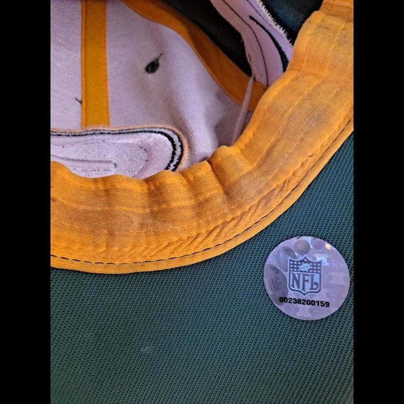 Reebok Green Bay Packers Fitted Hat Baseball Cap Size: OSFA - Picture 6 of 11